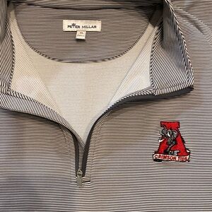 Peter Millar Alabama Crimson Tide Pullover quarter zip XL